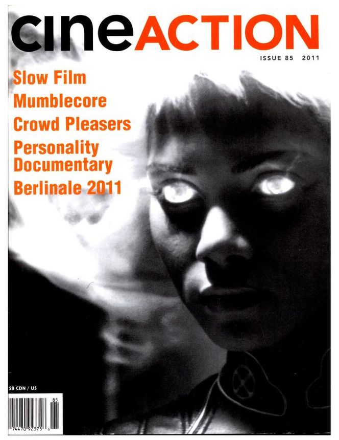 CINE ACTION CANADA magazine side cover Issue 85   2011