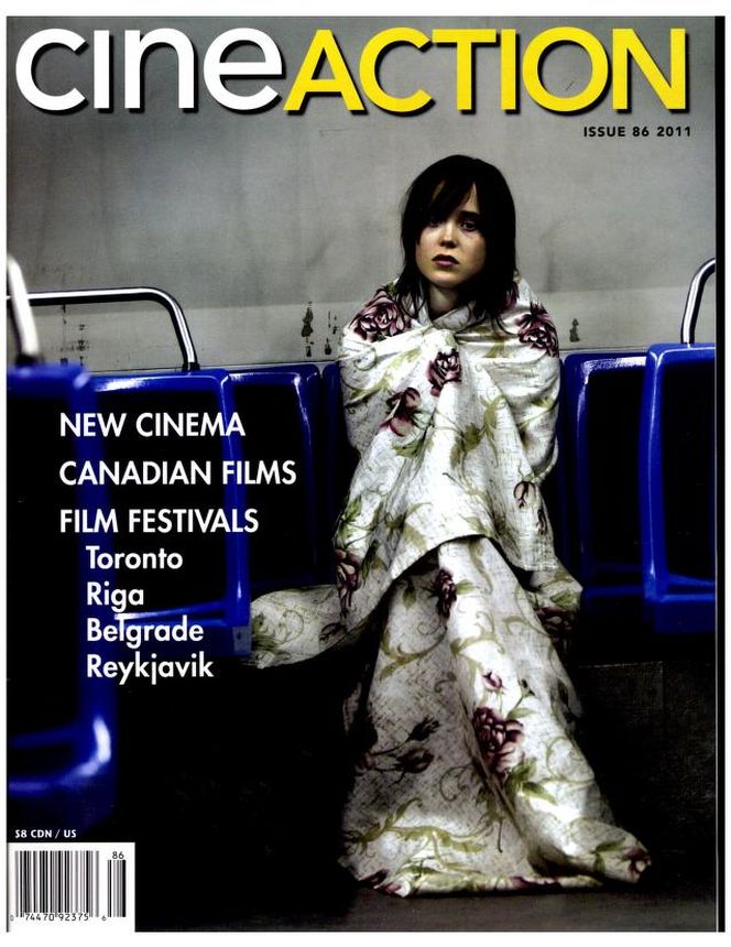 CINE ACTION CANADA magazine side cover Issue 86   2011