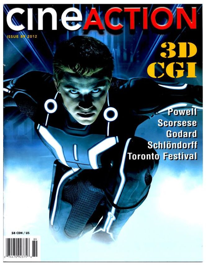 CINE ACTION CANADA magazine side cover Issue 89   2012
