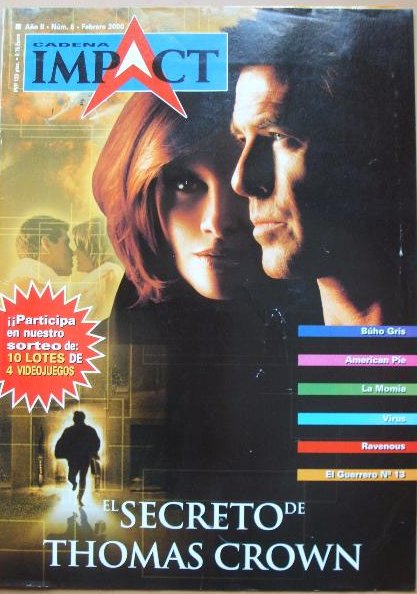 CADENA IMPACT magazine side cover February 2000
