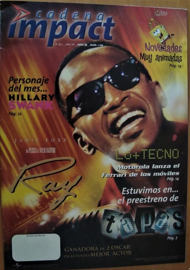 CADENA IMPACT magazine side cover Issue 75  June 2005