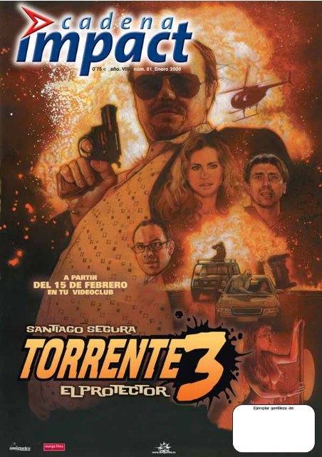 CADENA IMPACT magazine side cover Issue 81  January 2006