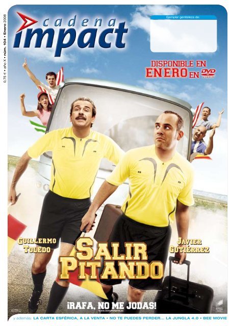 CADENA IMPACT magazine side cover Issue 104  January 2008