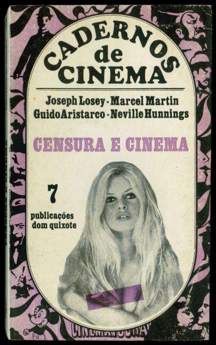 CADERNOS DE CINEMA magazine side cover Issue 7  1969
