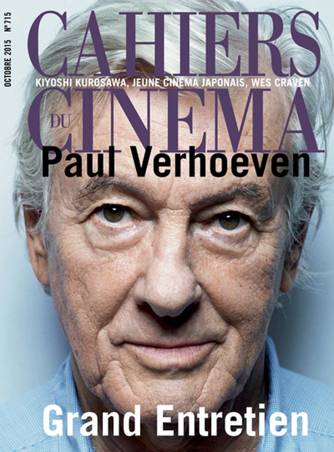 CAHIERS DU CINEMA magazine side cover Issue 715 October 2015