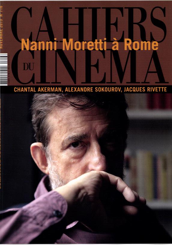 CAHIERS DU CINEMA magazine side cover Issue 716 November 2015