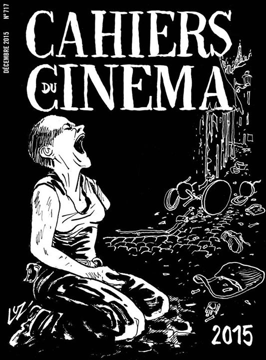CAHIERS DU CINEMA magazine side cover Issue 717 December 2015