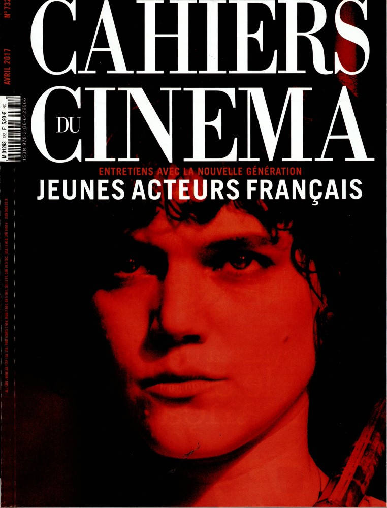 CAHIERS DU CINEMA magazine side cover Issue 732 April 2017