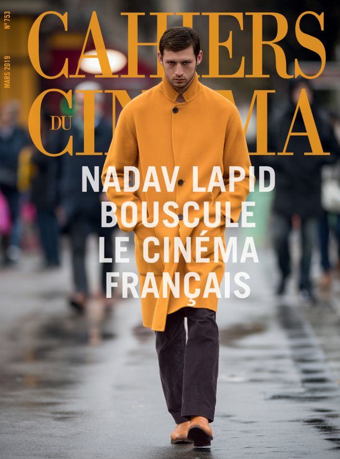 CAHIERS DU CINEMA magazine side cover Issue 753  March 2019