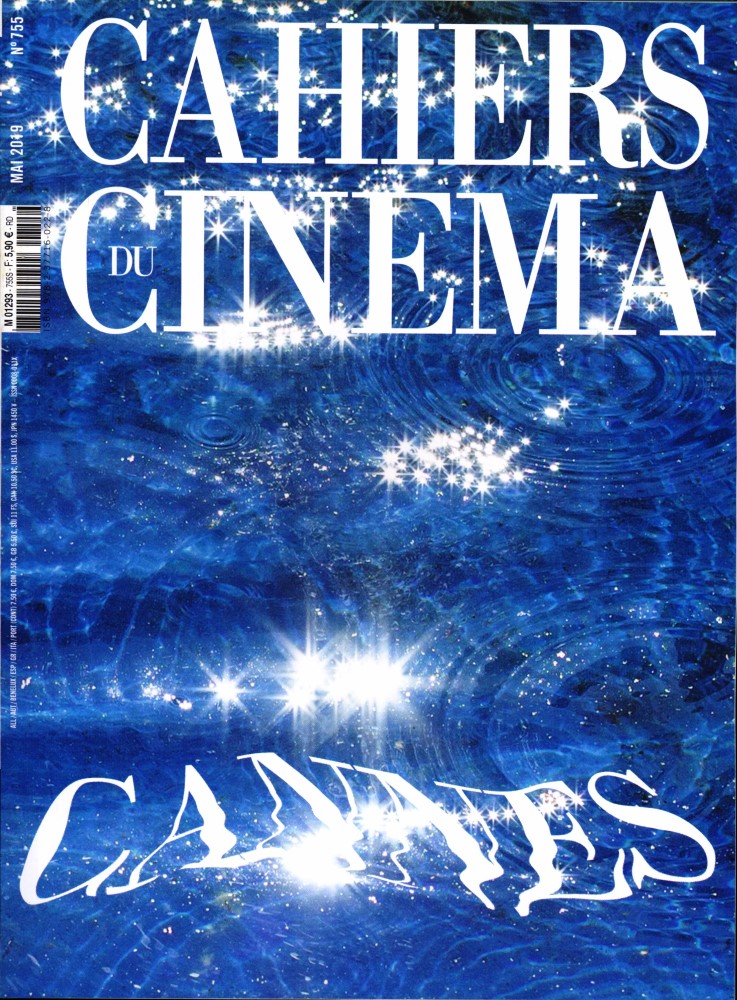CAHIERS DU CINEMA magazine side cover Issue 755  May 2019