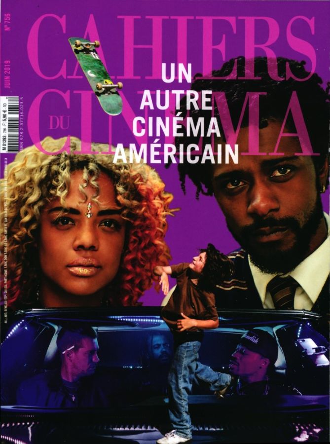 CAHIERS DU CINEMA magazine side cover Issue 756  June 2019
