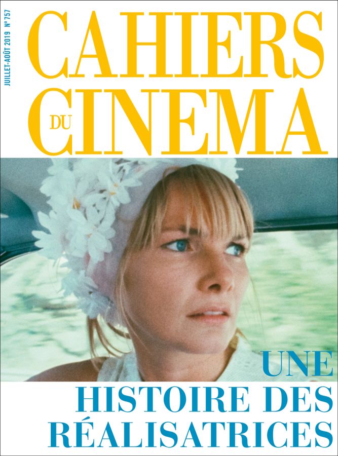 CAHIERS DU CINEMA magazine side cover Issue 757  July/August 2019