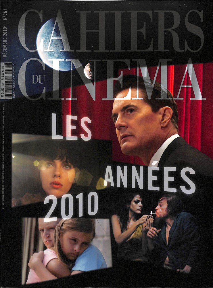 CAHIERS DU CINEMA magazine side cover Issue 761  December 2019
