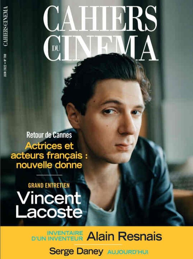 CAHIERS DU CINEMA magazine side cover Issue 788  June 2022