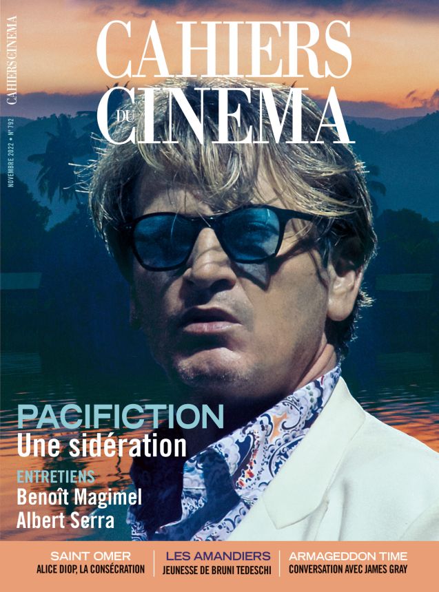 CAHIERS DU CINEMA magazine side cover Issue 792  November 2022