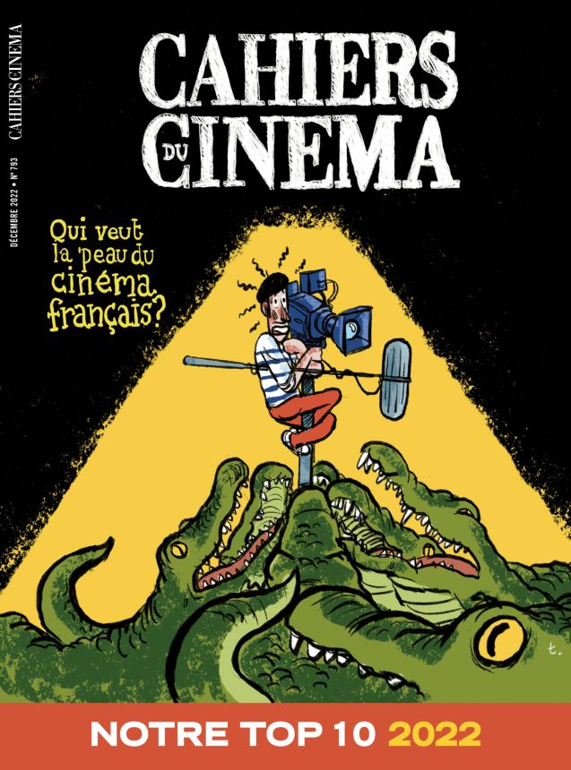 CAHIERS DU CINEMA magazine side cover Issue 793  December 2022