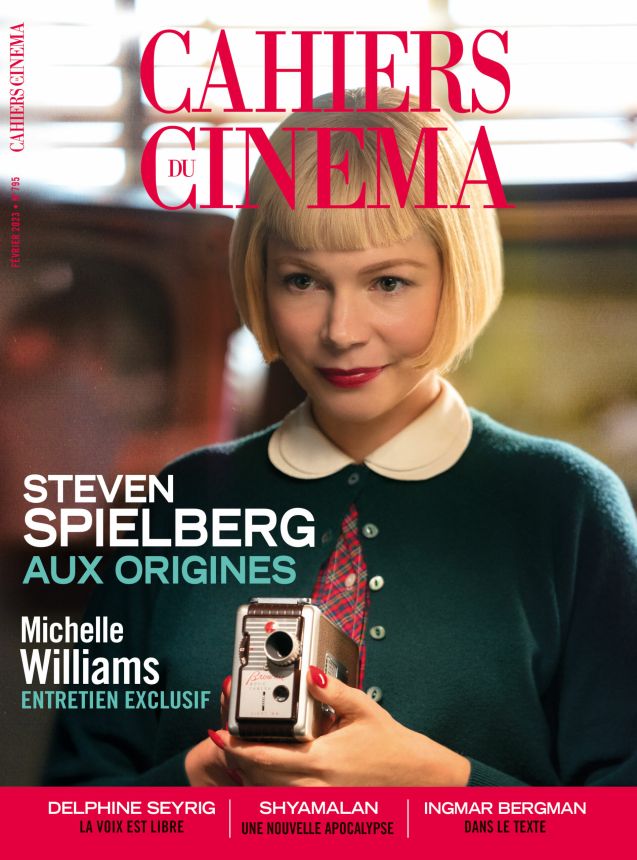 CAHIERS DU CINEMA magazine side cover Issue 795  February 2023