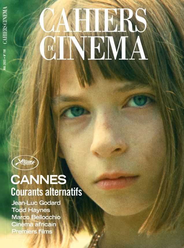 CAHIERS DU CINEMA magazine side cover Issue 798  May 2023