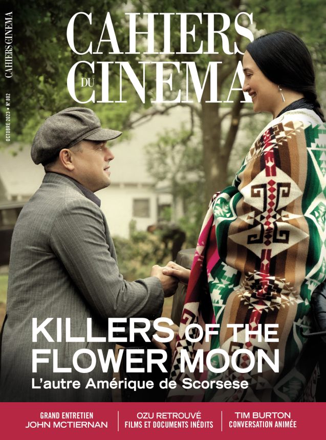 CAHIERS DU CINEMA magazine side cover Issue 802  October 2023