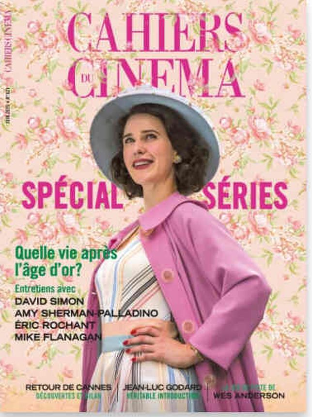 CAHIERS DU CINEMA magazine side cover Issue 821  June 2025