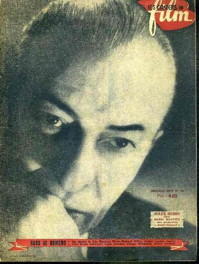 CAHIERS DU FILM | LES magazine side cover Issue 54  June 1943