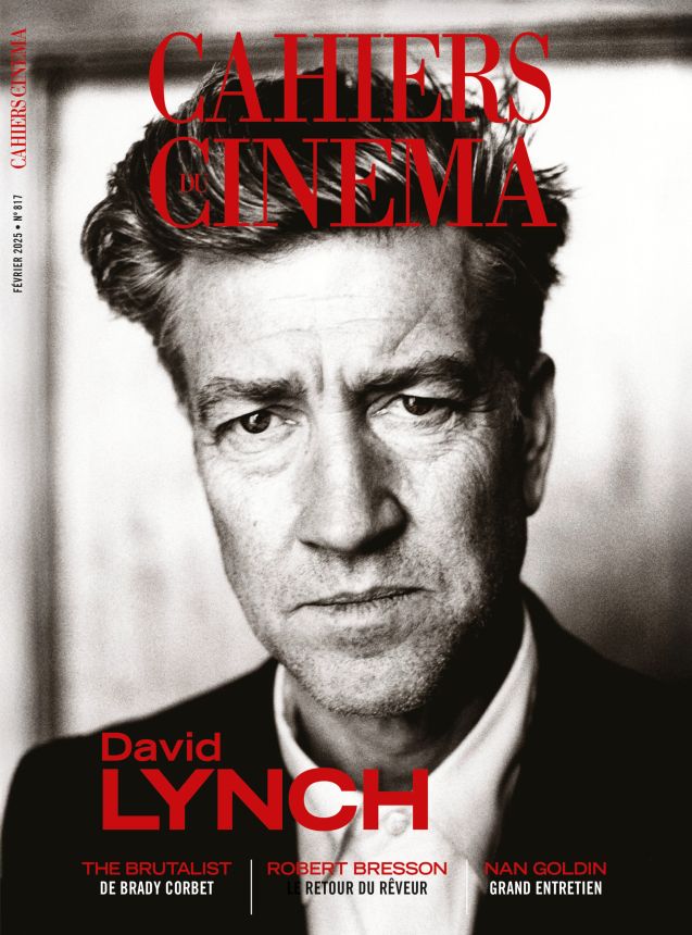 CAHIERS DU CINEMA magazine side cover Issue 817  February 2025