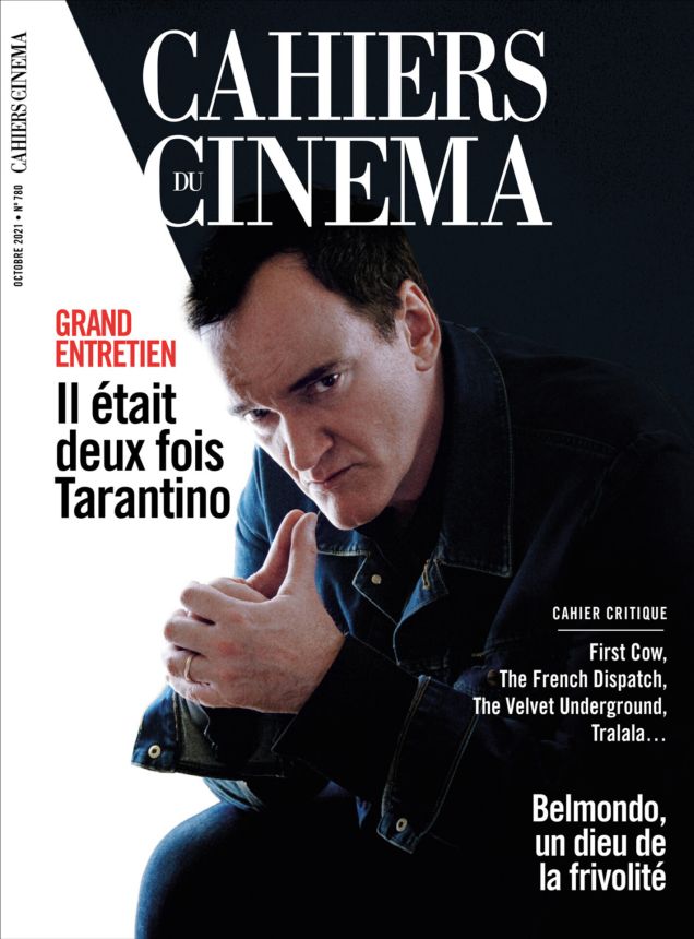 CAHIERS DU CINEMA magazine side cover Issue 780  October 2021
