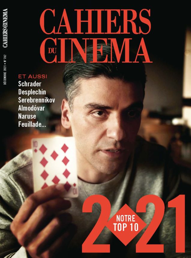 CAHIERS DU CINEMA magazine side cover Issue 782  December 2021