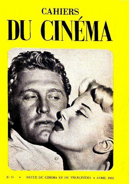 CAHIERS DU CINEMA magazine side cover Issue 11 April 1952