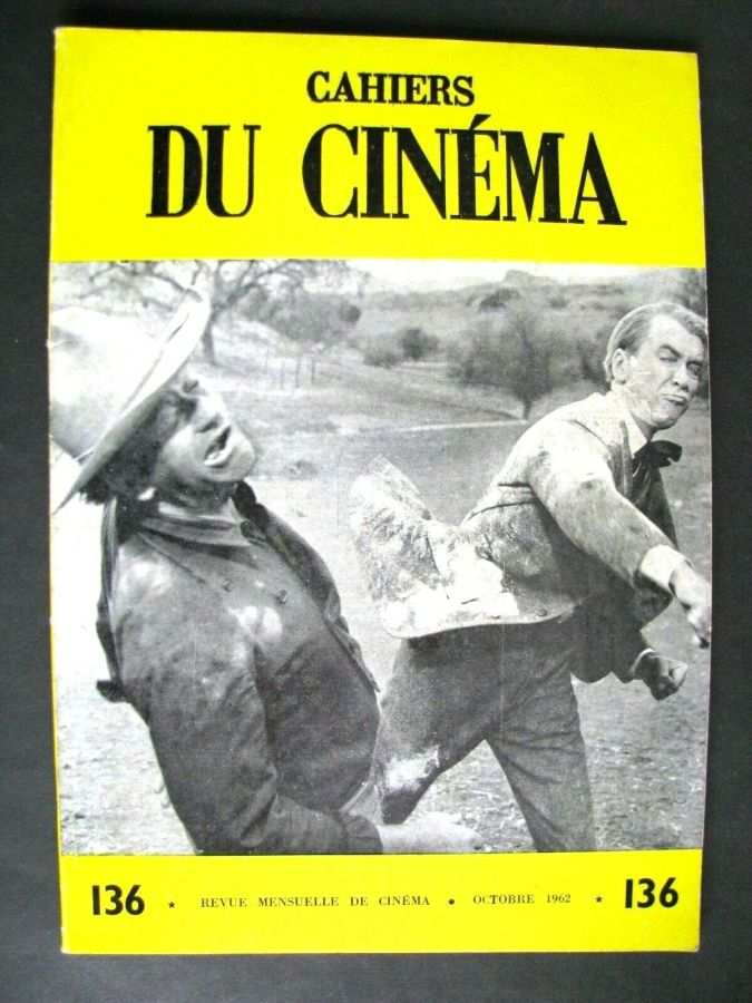 CAHIERS DU CINEMA magazine side cover Issue 136 October 1962