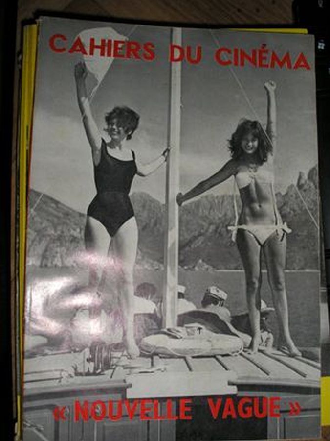CAHIERS DU CINEMA magazine side cover Issue 138 December 1962
