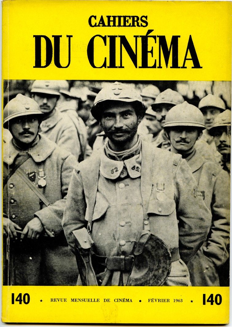 CAHIERS DU CINEMA magazine side cover Issue 140 February 1963
