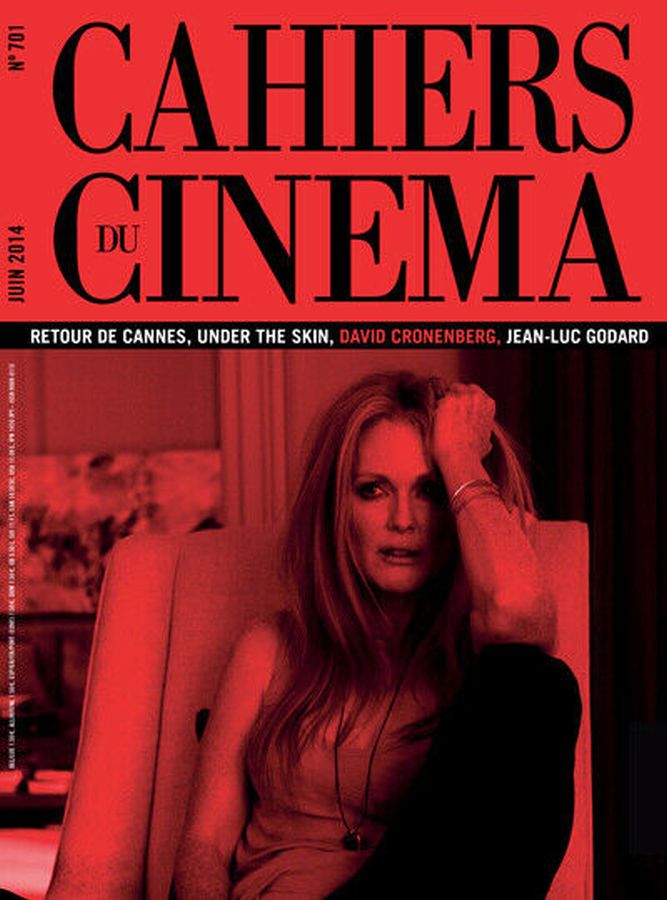 CAHIERS DU CINEMA magazine side cover Issue 701 June 2014
