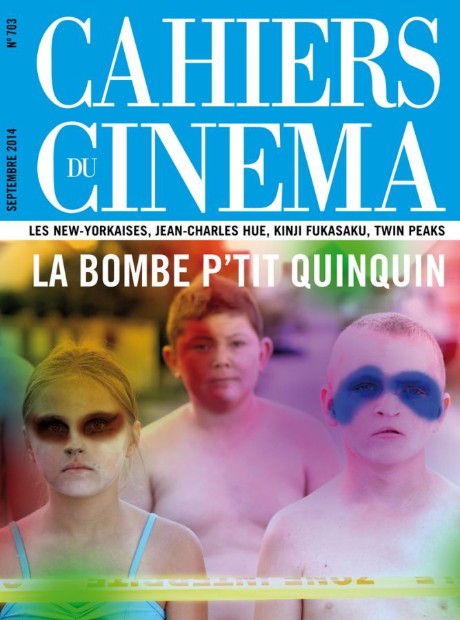 CAHIERS DU CINEMA magazine side cover Issue 703 September 2014