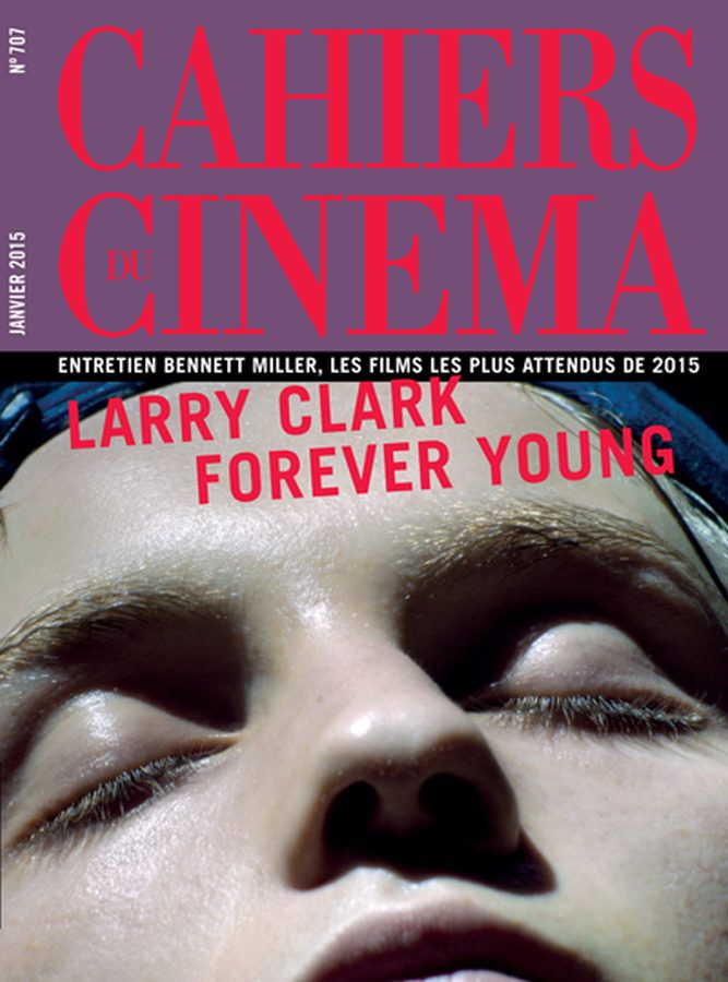 CAHIERS DU CINEMA magazine side cover Issue 707 January 2015