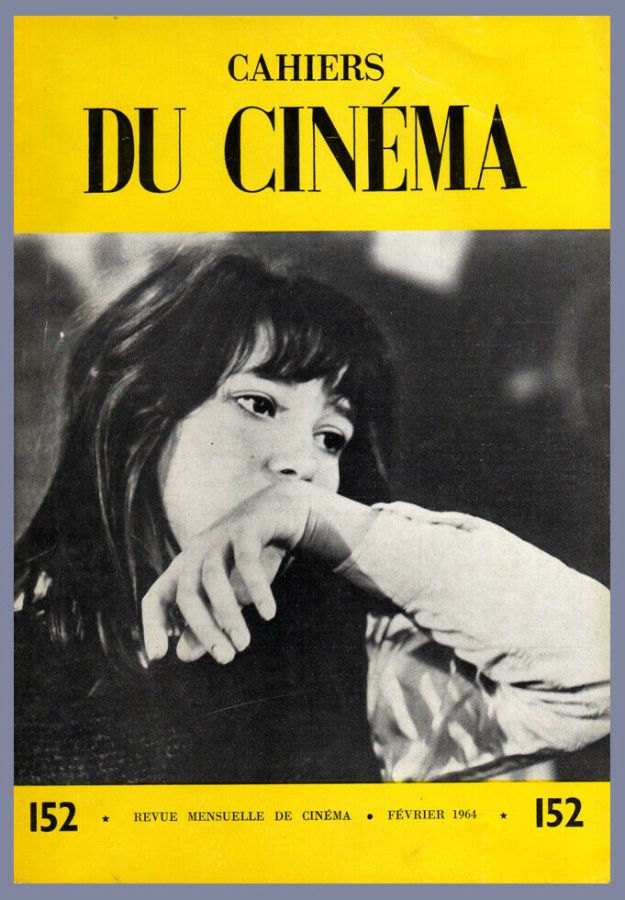 CAHIERS DU CINEMA magazine side cover Issue 152 February 1964