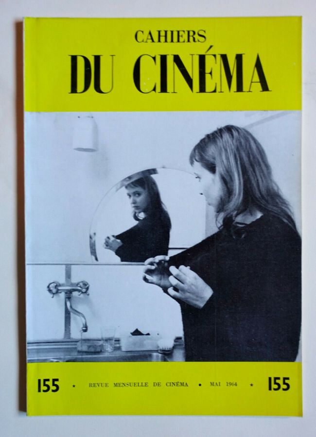 CAHIERS DU CINEMA magazine side cover Issue 155 May 1964