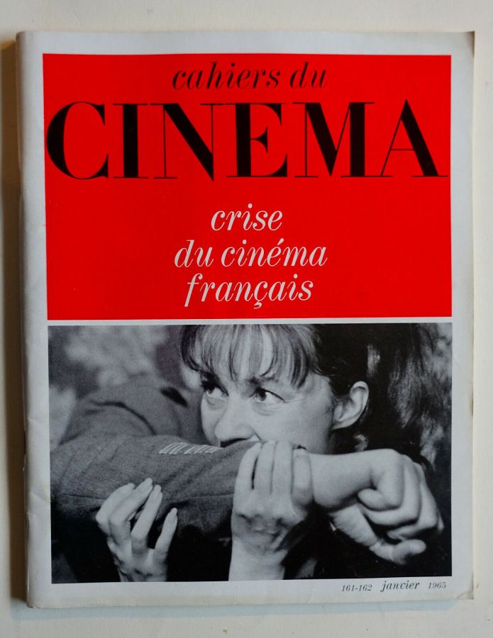 CAHIERS DU CINEMA magazine side cover Issue 161/162 December/January 1965