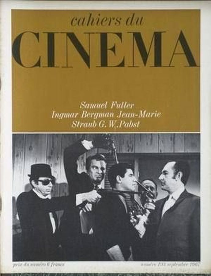 CAHIERS DU CINEMA magazine side cover Issue 193 September 1967