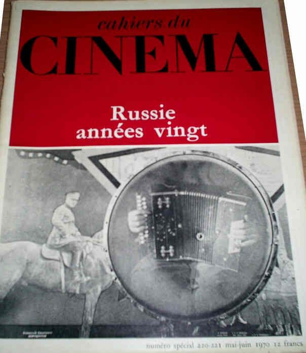 CAHIERS DU CINEMA magazine side cover Issue 220/221 May/June 1970