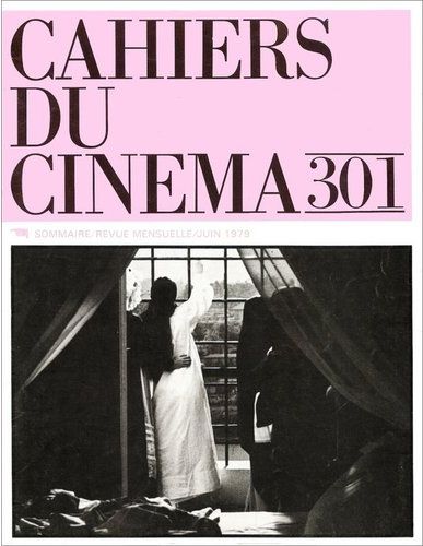 CAHIERS DU CINEMA magazine side cover Issue 301 June 1979