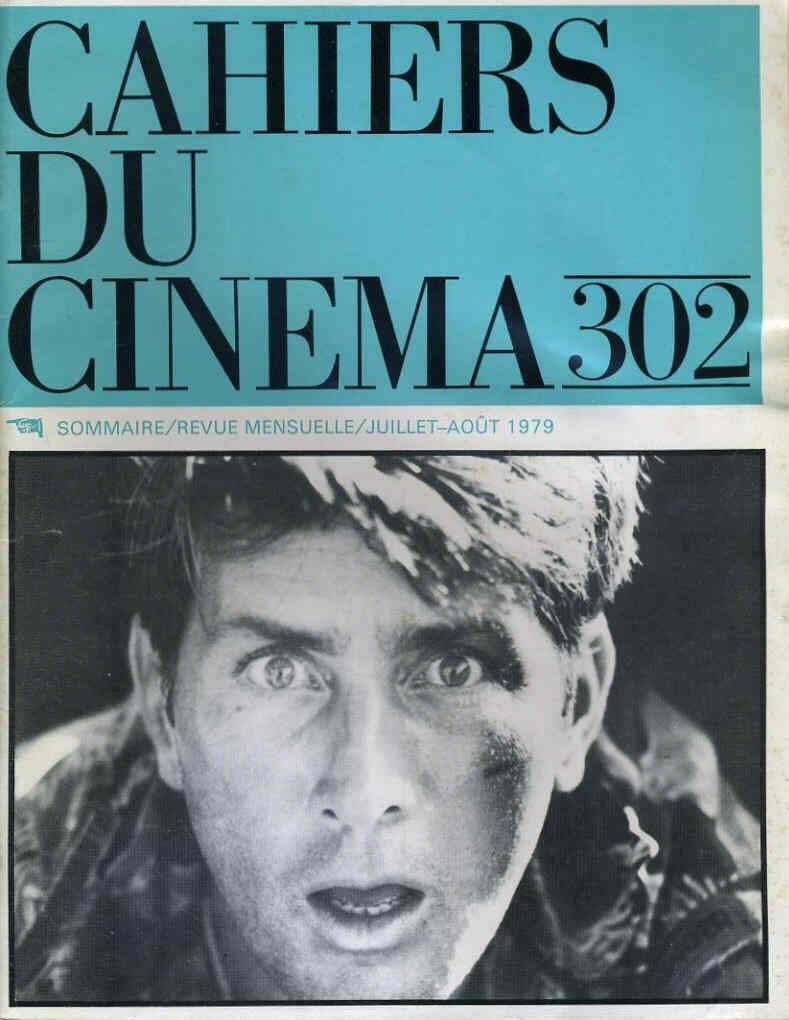 CAHIERS DU CINEMA magazine side cover Issue 302 July/August 1979