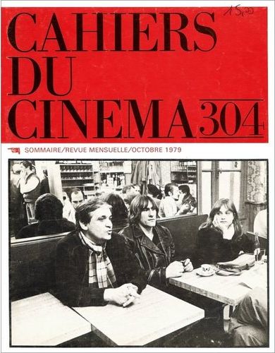CAHIERS DU CINEMA magazine side cover Issue 304  1979