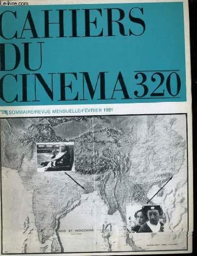 CAHIERS DU CINEMA magazine side cover Issue 320 February 1981