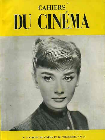 CAHIERS DU CINEMA magazine side cover Issue 34 April 1954
