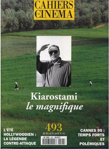 CAHIERS DU CINEMA magazine side cover Issue 493 July/August 1995