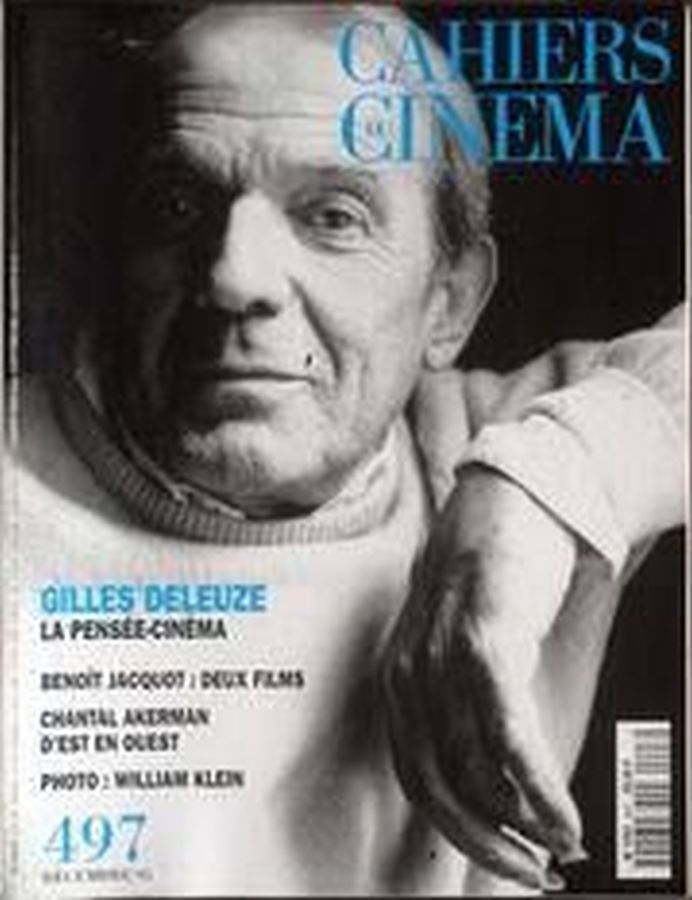 CAHIERS DU CINEMA magazine side cover Issue 497 December 1995