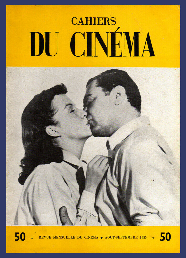 CAHIERS DU CINEMA magazine side cover Issue 50  1955