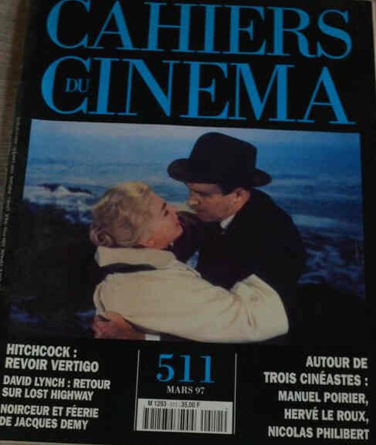 CAHIERS DU CINEMA magazine side cover Issue 511 March 1997