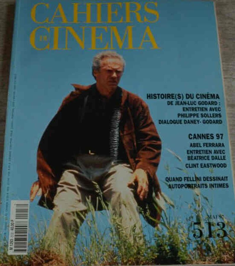 CAHIERS DU CINEMA magazine side cover Issue 513 May 1997